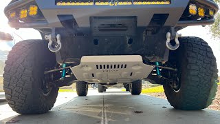 RIVAL 4X4 ENGINE SKID PLATE FOR 3RD GEN TACOMA! HEAVY DUTY AND LIGHTWEIGHT ALUMINUM SKID PLATE!
