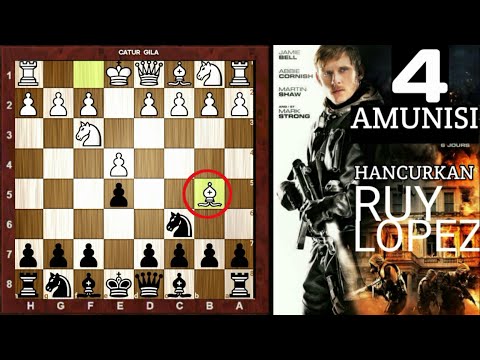 Melawan Dan Menghancurkan  Pembukaan Catur Ruy Lopez