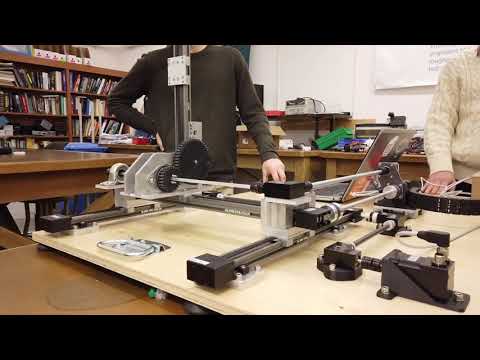 XYZ Gantry Test Run (Fast Forward 8x)