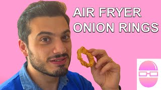 Air Fryer Recipes | Air Fryer Onion Rings | Super Crunchy Onion Ring Recipe | perfect Crunchy snack