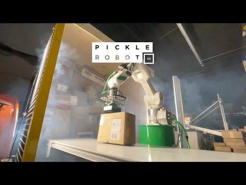 No Human Can Match This High-Speed Box-Unloading Robot Named After a Pickle