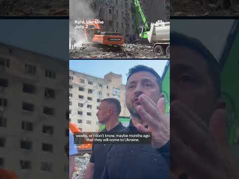 Zelenskyy appeals to U.S. after deadly Russian attacks