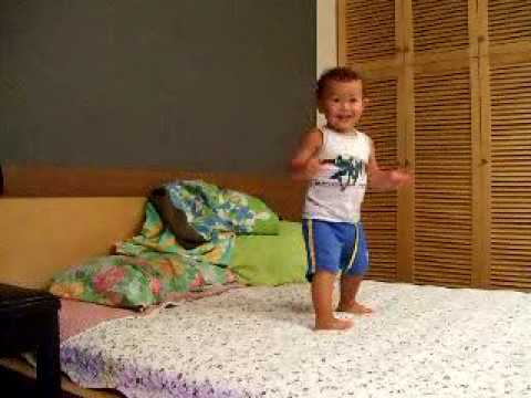 Sebu happy and dancing