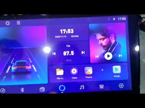 Senpai TS18 Android Car Player Auto Front / AUX input setting