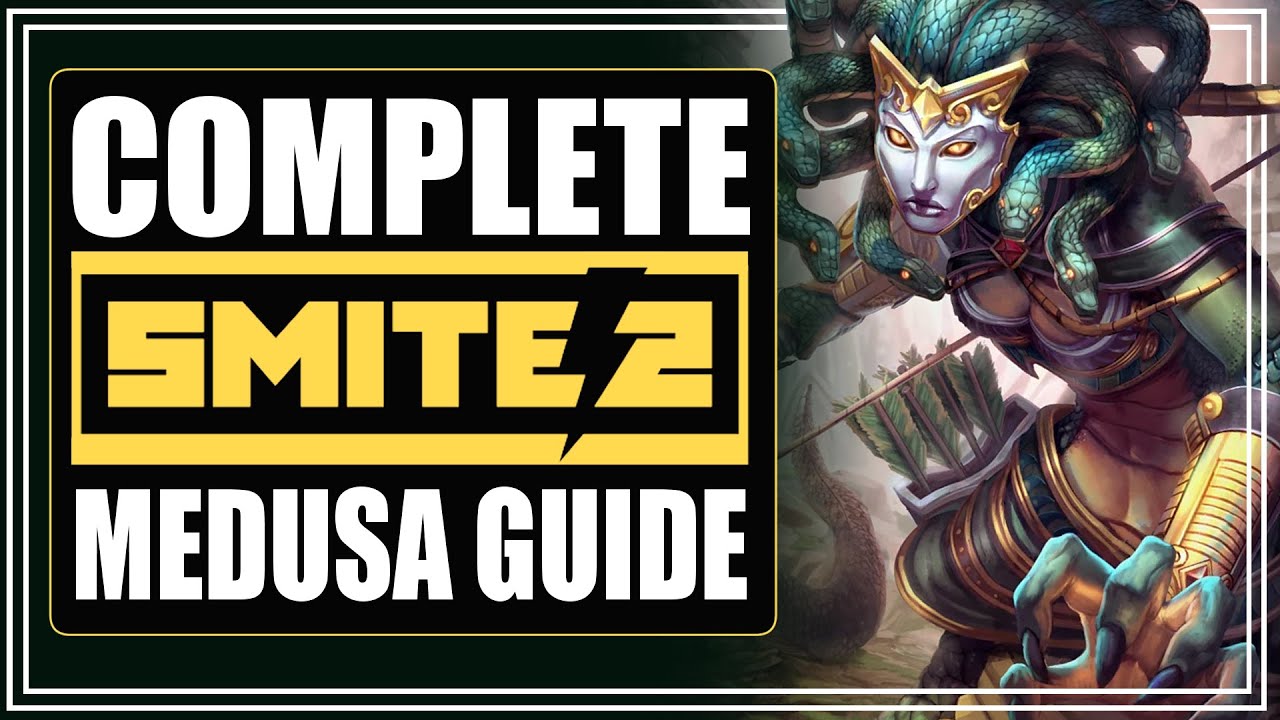 SMITE 2 MEDUSA GUIDE | How to play - Where to play - What to build