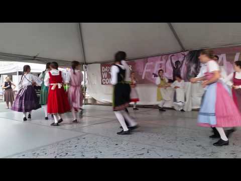 Austrian Folk Dance by Mladost at Dance for World Community June 11, 2016