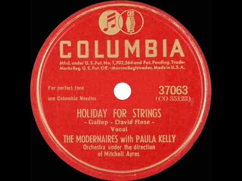 1945 Modernaires - Holiday For Strings