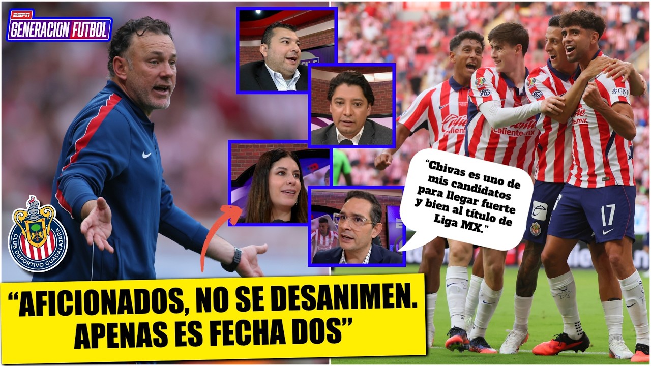 CHIVAS NO tiene de qué PREOCUPARSE, es FUERTE CANDIDATO para el TITULO de LIGA MX | Generación F