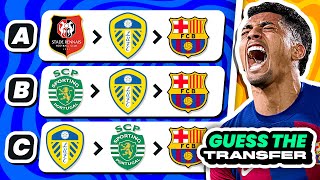 GUESS THE CORRECT TRANSFER - UPDATED 2024 | TFQ QUIZ FOOTBALL 2024