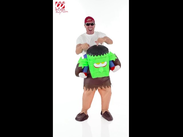Vídeo relacionado con Morph Costumes Disfraz Jason Adulto Asesino a Hombros, Disfraz Halloween Hombre a Caballito Terror Talla Única
