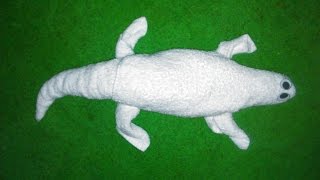 LIZARD - MY TOWEL CREATION