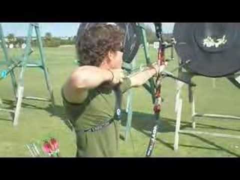 Jake Kaminski Shooting 3-16-08 USA Archery OTC