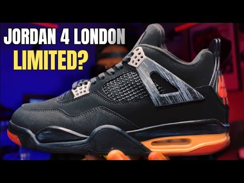 EARLY LOOK AT THE AIR JORDAN 4 LONDON - ( MOCKUP ) WILL THESE BE EXTREMELY LIMITED ?