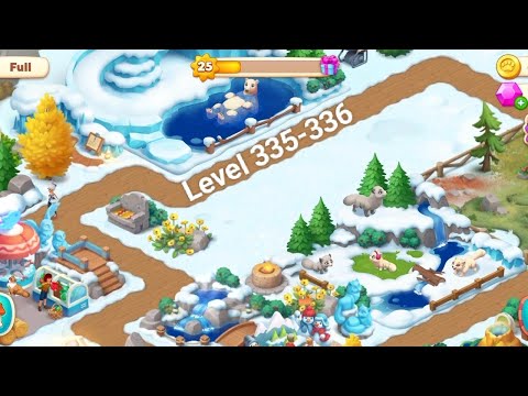 Gameplay Wildscapes Level 335-336
