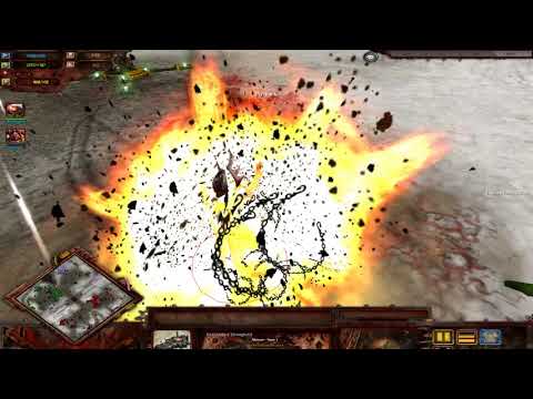 Chaos Space Marines vs Eldar vs Dark Eldar vs Imperial Guard! - Soulstorm - Ultimate Apocalypse Mod