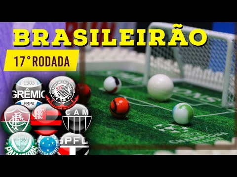 BRAZILIAN LEAGUE 2023: 17th Round with Marbles and Funnel Football - Marble Race