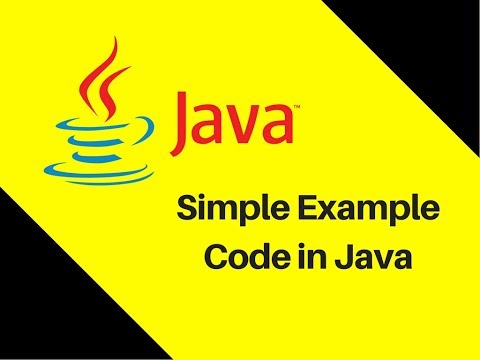 1 5 Simple Example Code in Java | Java Tutorial