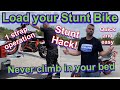 How to load your stunt bike 101 in your truck bed with Bill Dixon stunt spot stunt hacks
