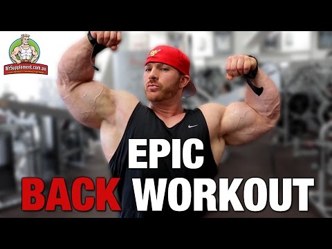 FLEX LEWIS' EPIC BACK WORKOUT!