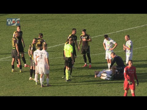 SIARKA TARNOBRZEG - KKS KALISZ 1:2 (0:1) - FRAGMENTY MECZU I KOMENTARZE TRENERÓW