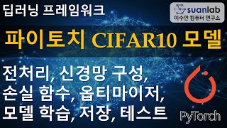 파이토치 CIFAR10 모델