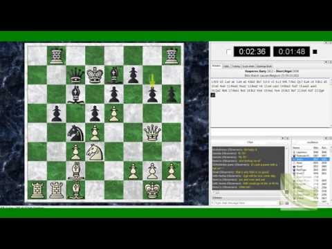 Garry Kasparov 2812 vs Nigel Short 2698 Leuven Belgium Live Game VII