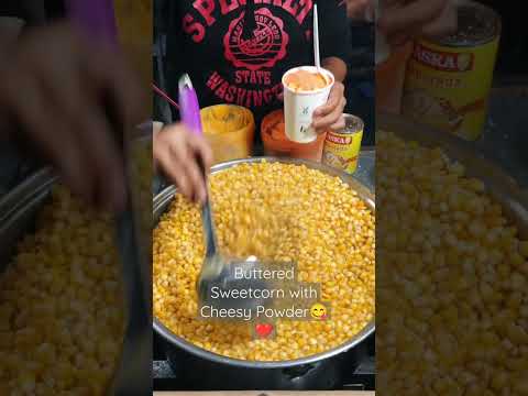 Buttered Sweetcorn with Cheesy Powder ❤️🥰😋 #food #foodlover #Philippines