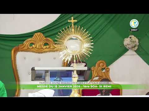 Messe de 12h30 du 15 janvier 2026 en direct de la Cathédrale Saint Paul d Abidjan - Plateau