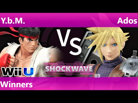 SW Plano 89 - Y.b.M. (Ryu) vs Ados (Cloud) Winners - Smash 4