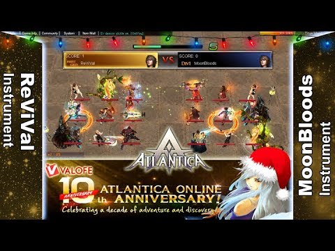 Titan 07/01/2018 AM - ReViVal vs MoonBloods - Atlantica Online