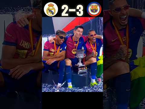 Real Madrid vs Barcelona 😱 | Mbappé’s Shocking Final Performance 🏆⚽