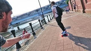 MY BOARD WENT IN THE RIVER