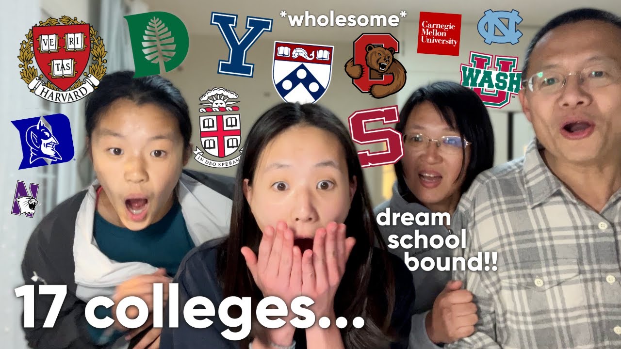 COLLEGE DECISION REACTIONS 2024 (Ivies, T20s, Liberal Arts, & More) || 17 SCHOOLS & STATS