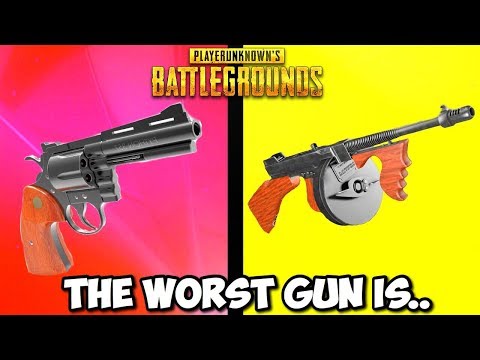 Top 10 WORST Guns In PUBG! (99% of noobs use these)