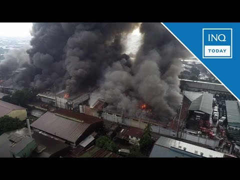 Fire hits Valenzuela City storage facility