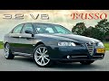 ALFA ROMEO 166 3 2 V6 Busso REVIEW On AUTOBAHN