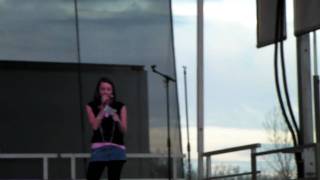 Delaina Norval singing White Liar with Gina West