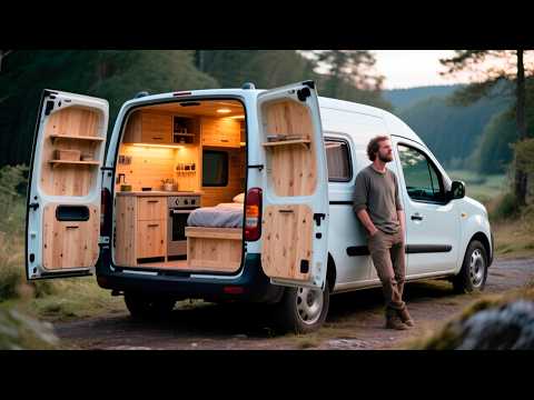 DIY Start to Finish Renault Kangoo Micro-Camper Daily Driver Conversion by @PedroAdventures1