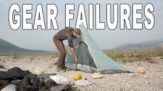 Backpacking Gear Failures of 2025... So far