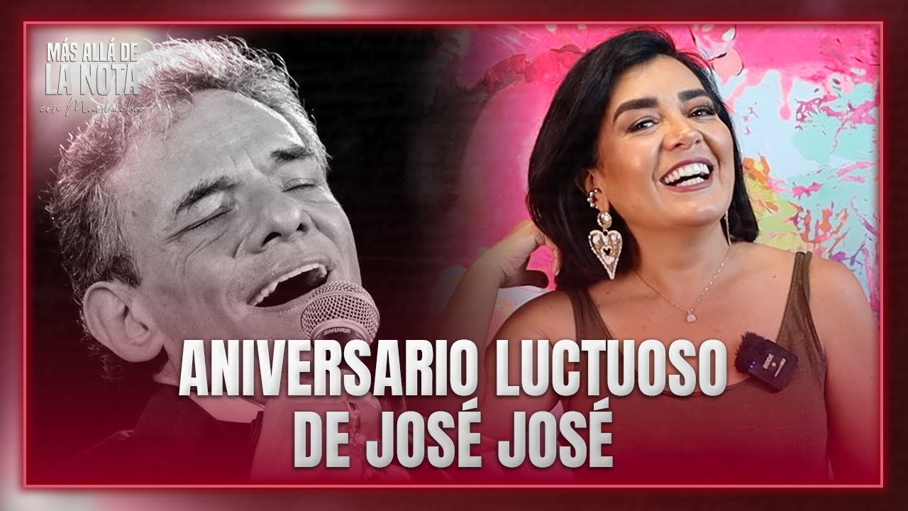 Maguicha rinde homenaje a José José en 'Más allá de la nota'