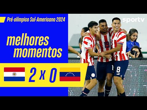 Gols e lances de Paraguai x Venezuela