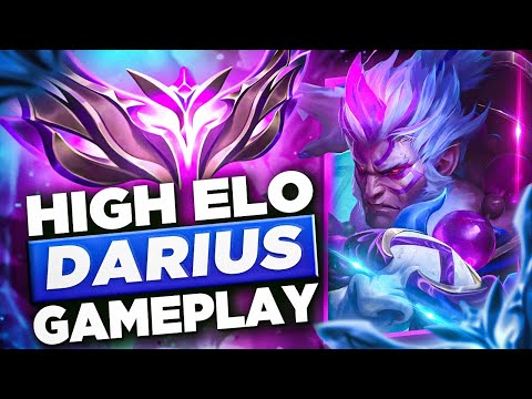 S13 High Elo Darius Gameplay #20 - Season 13 Split 2 SoloQue - Split 2 Darius Builds&Runes