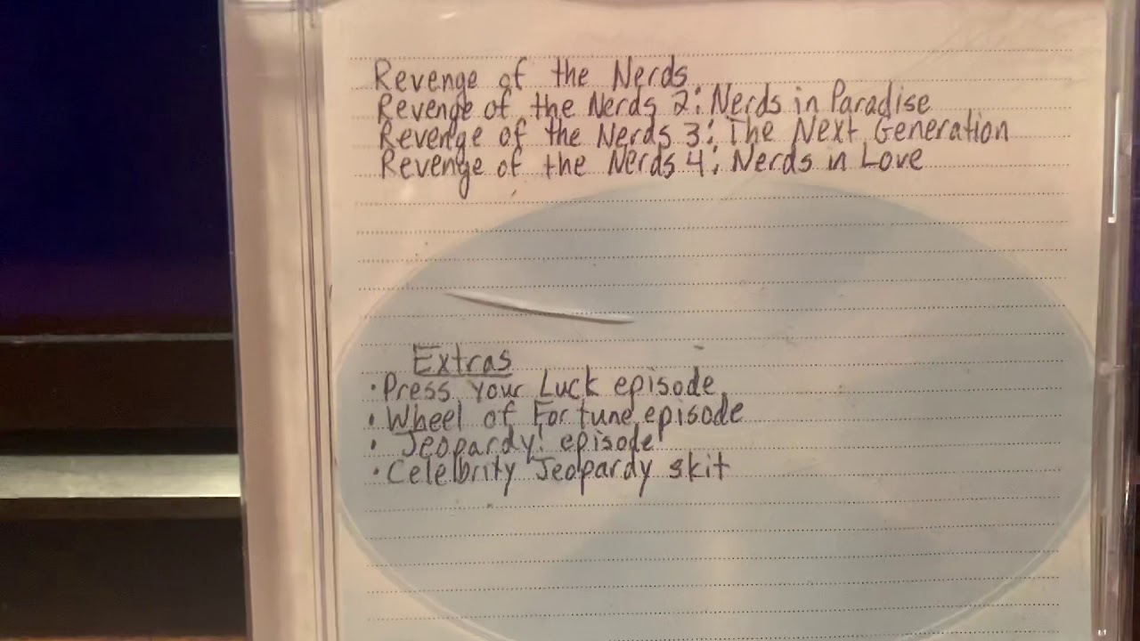 My Blank DVD Collection (Part 21)