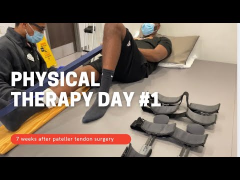 Torn Patellar Tendon Therapy: Day One!