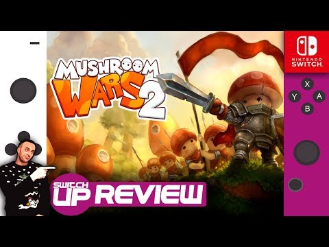 Mushroom Wars 2 Nintendo Switch Review -  FINALLY AN RTS ON SWITCH!