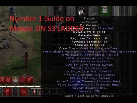 The Truth about Mosiac Sin - Diablo 2 Resurected SICK ending