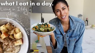 what I eat in a day living in Italy (realistic)