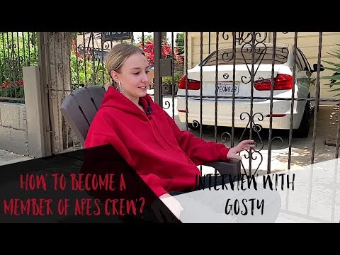 HOW TO BECOME A MEMBER OF APES CREW// OPEN GROUPS// INTERVIEW WITH GOSTY