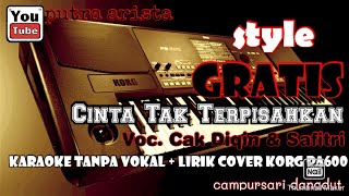 Download lagu Cinta tak terpisahkan_Cak Diqin&Safitri, karaoke lirik_style GRATIS cek Deskripsi mp3