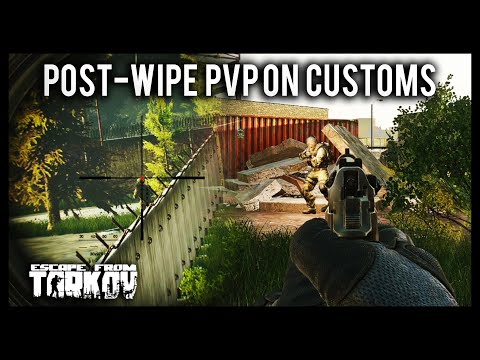 CUSTOMS PvP - Post Wipe Craziness - Escape from Tarkov - DeadlySlob